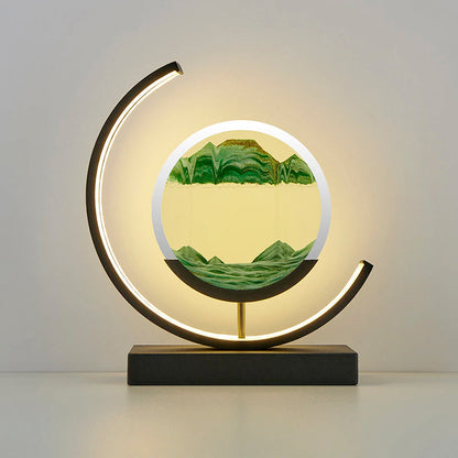 Flowing Sand LED Lamp